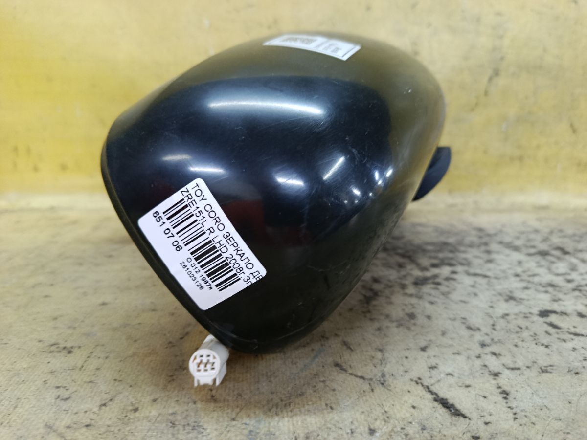 Зеркало двери боковой на Toyota Corolla ZRE151L Фото 3