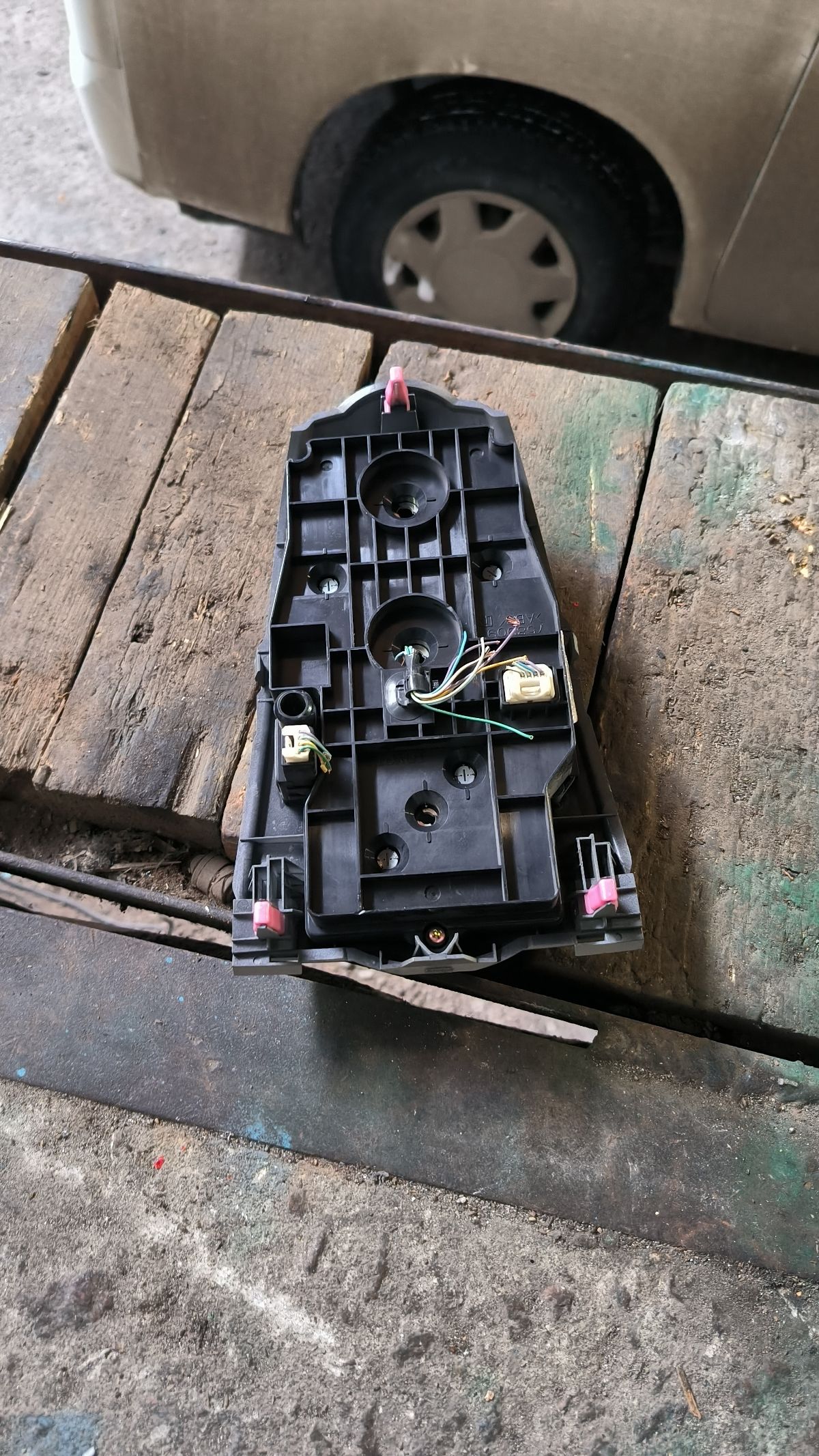 Блок управления климатконтроля 55900-52390 на Toyota Vitz SCP90 2SZ-FE Фото 4