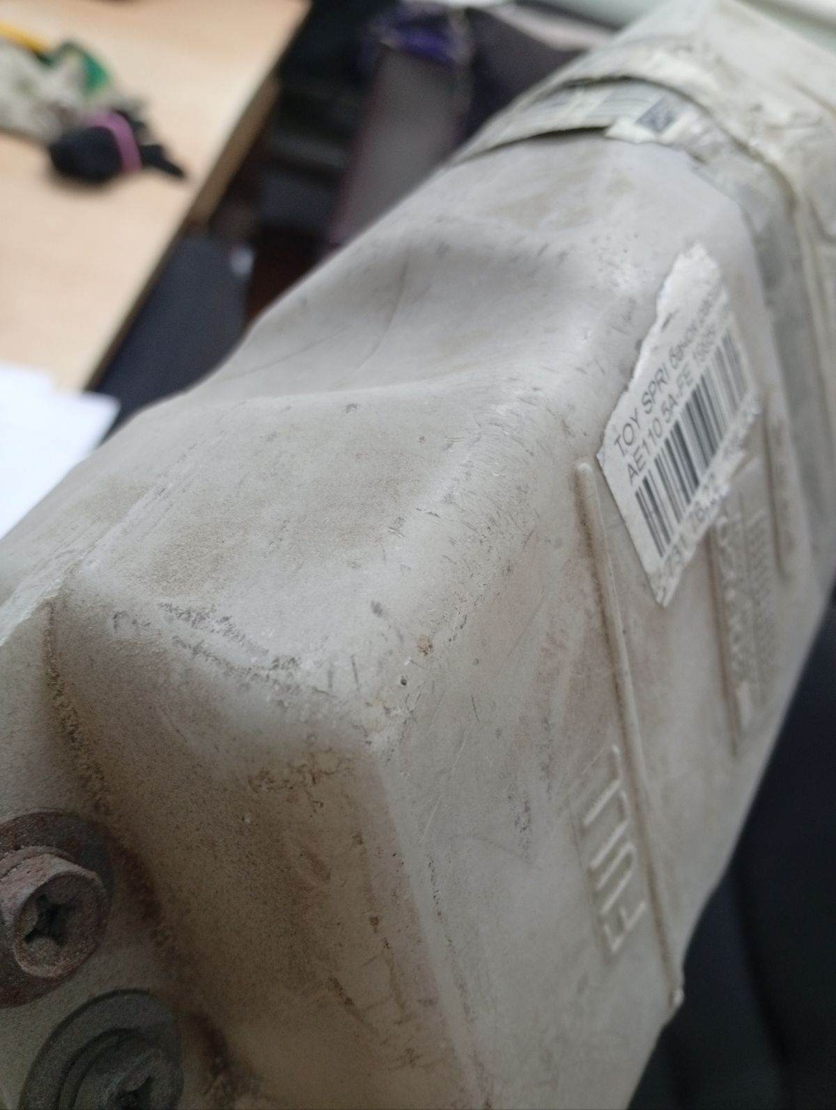 Бачок расширительный 16470-15090 на Toyota Sprinter AE110 5A-FE Фото 5