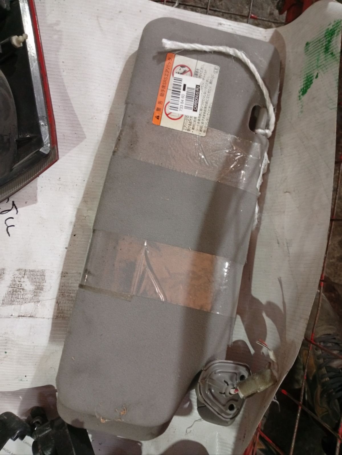 Козырек от солнца на Toyota Verossa JZX110 Фото 3