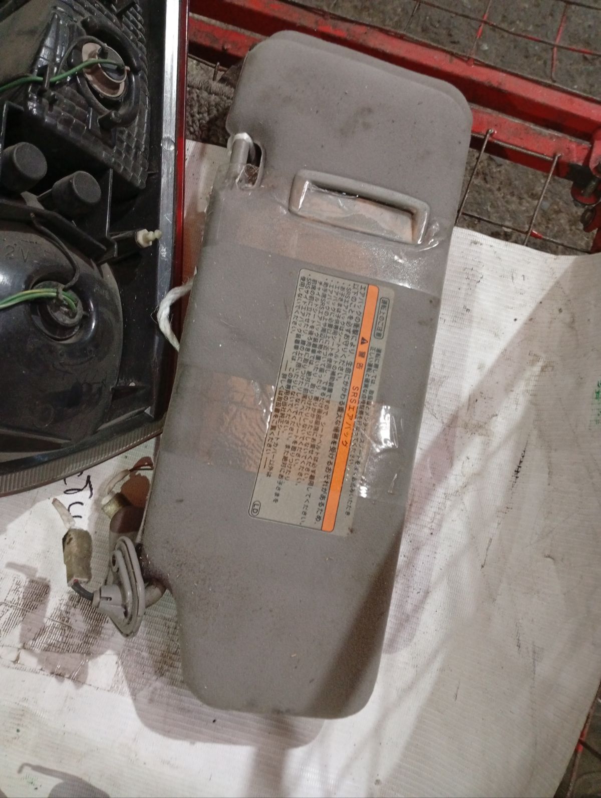 Козырек от солнца на Toyota Verossa JZX110 Фото 4