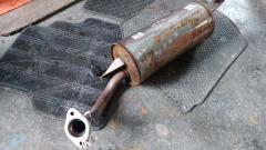 Глушитель на Toyota Vitz SCP10 1SZ-FE Фото 3