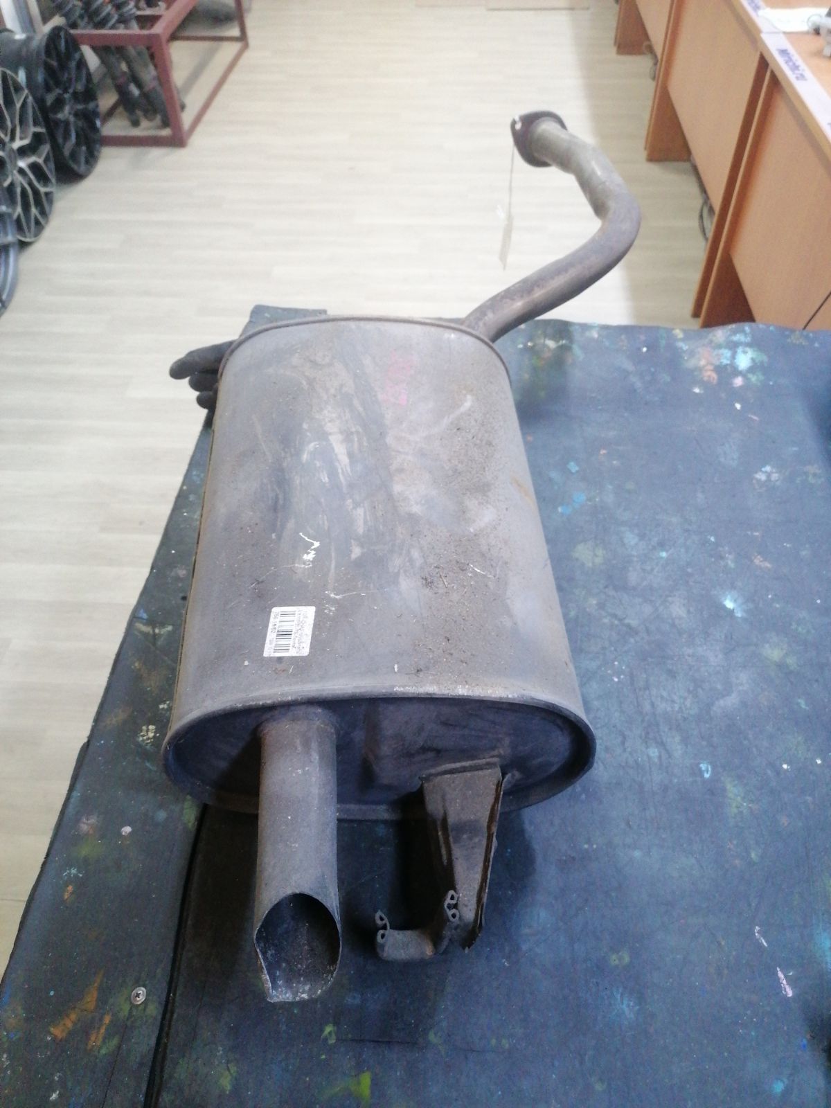 Глушитель на Toyota Chaser LX100 2L-TE Фото 2