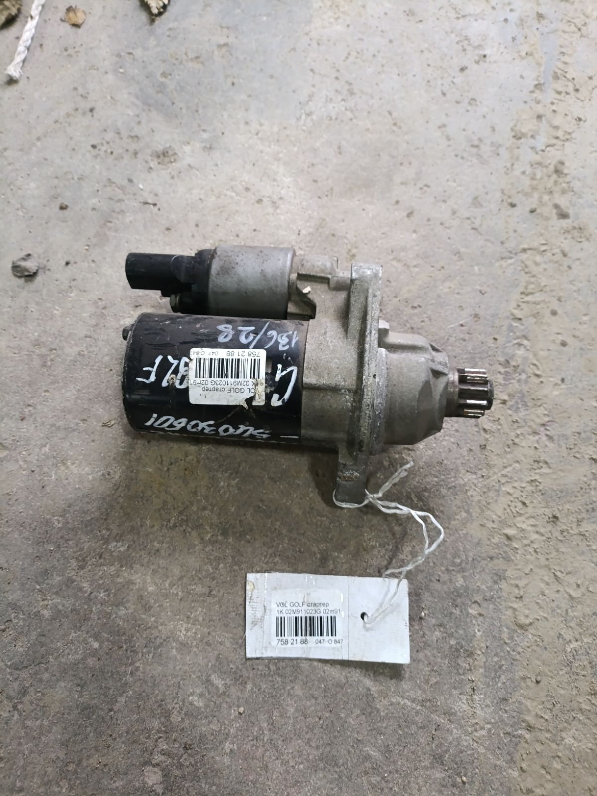 Стартер 02M911023G, 0001121402, 02M911023GV, 02M911023GX, 02M911023M, 02M911023MX, 438174, LC-047-3931 на Skoda Octavia Ii 1Z3 BLF Фото 3 Стартер 02M911023G, 0001121402, 02M911023GV, 02M911023GX, 02M911023M, 02M911023MX, 438174, LC-047-3931 на Skoda Octavia Ii 1Z3 BLF Фото 3