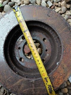 Тормозной диск на Mitsubishi Lancer Cedia CS2A 4G15 Фото 5