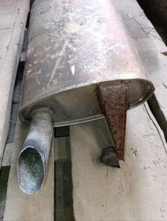 Глушитель на Toyota Corolla Fielder NZE121G 1NZ-FE Фото 13