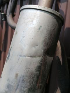 Глушитель на Honda Odyssey RA7 F23A Фото 4