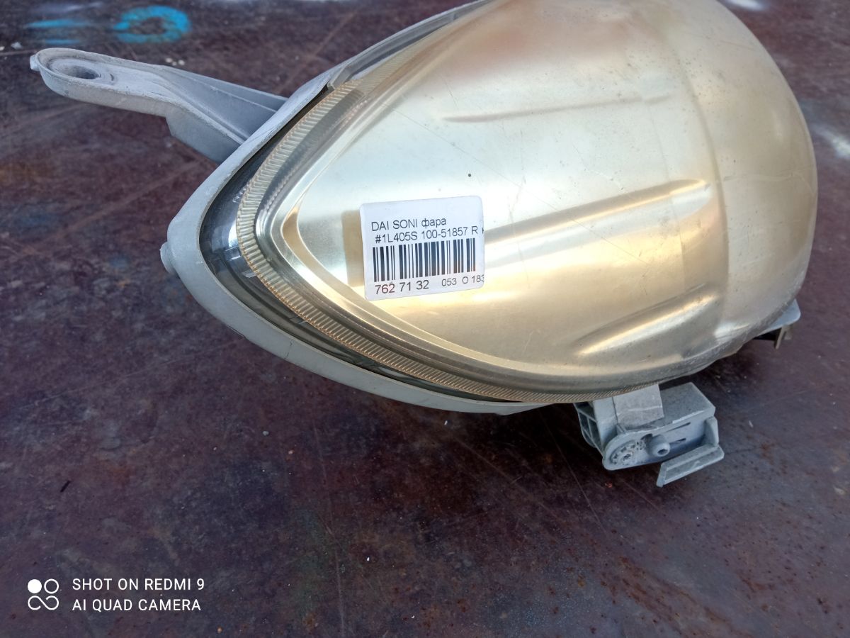 Фара 100-51857 100-51857 на Daihatsu Sonica L405S Фото 4