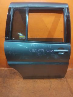 Дверь боковая на Nissan Liberty PM12, Заднее Правое расположение