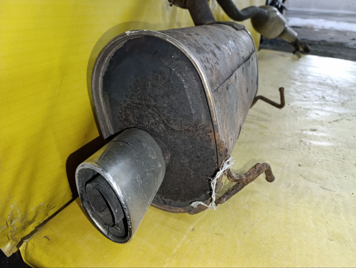 Глушитель на Mitsubishi Outlander CW5W 4B12 Фото 7