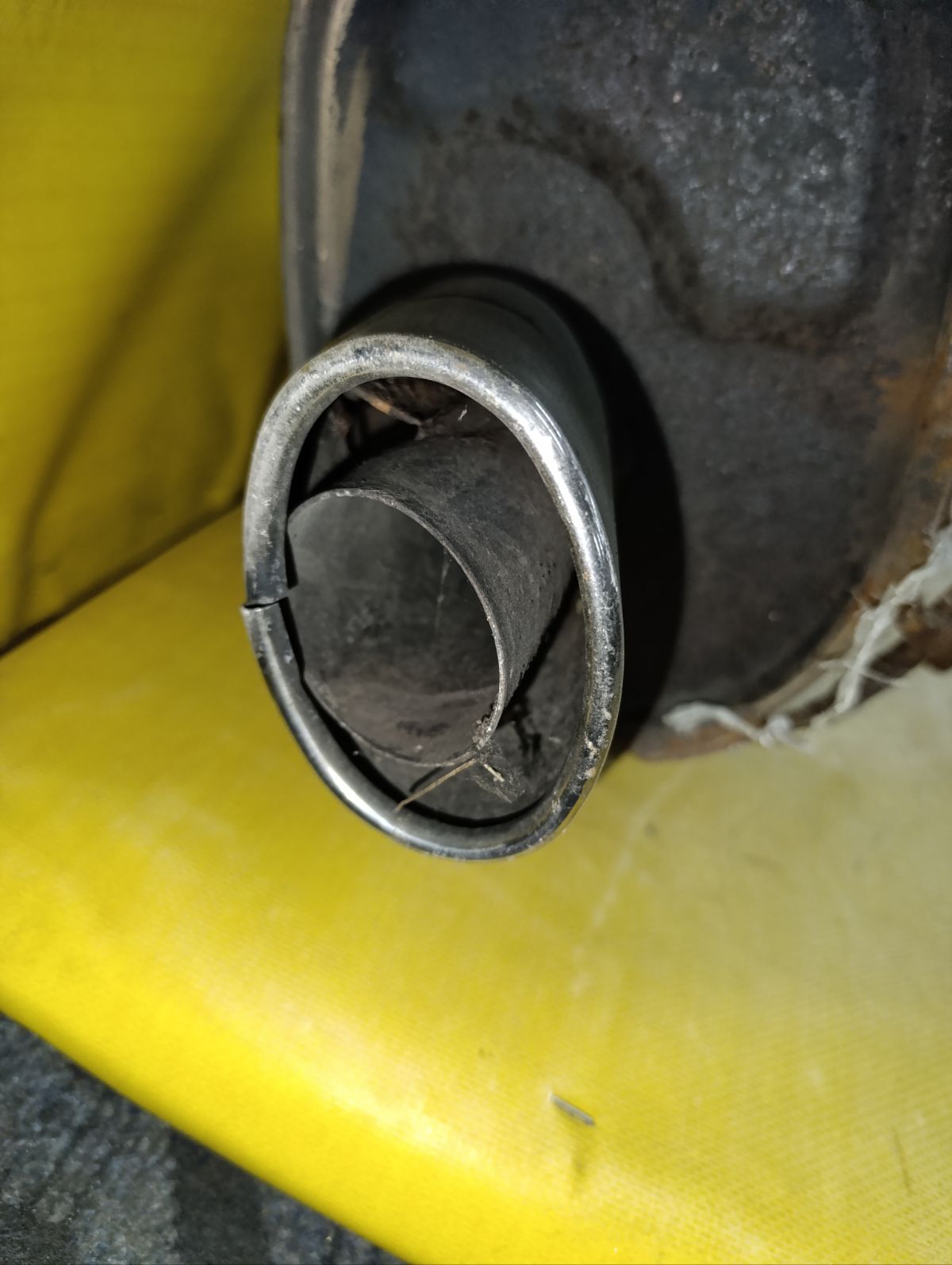 Глушитель на Mitsubishi Outlander CW5W 4B12 Фото 8