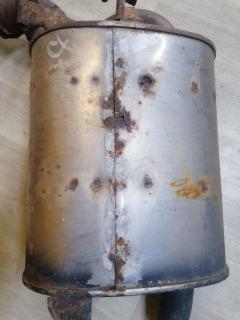 Глушитель на Toyota Corolla Fielder NZE144G 1NZ-FE Фото 10