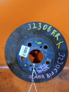Тормозной диск на Toyota Prius NHW20 1NZ-FXE 43512-47030  UQ-116-1004  UQ-116F-1004, Переднее расположение