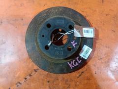 Тормозной диск на Toyota Passo KGC10 1KR-FE, Переднее расположение