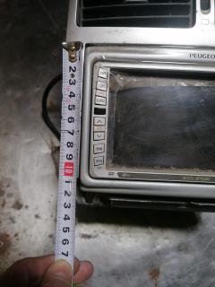 Консоль магнитофона на Peugeot 307 Фото 8