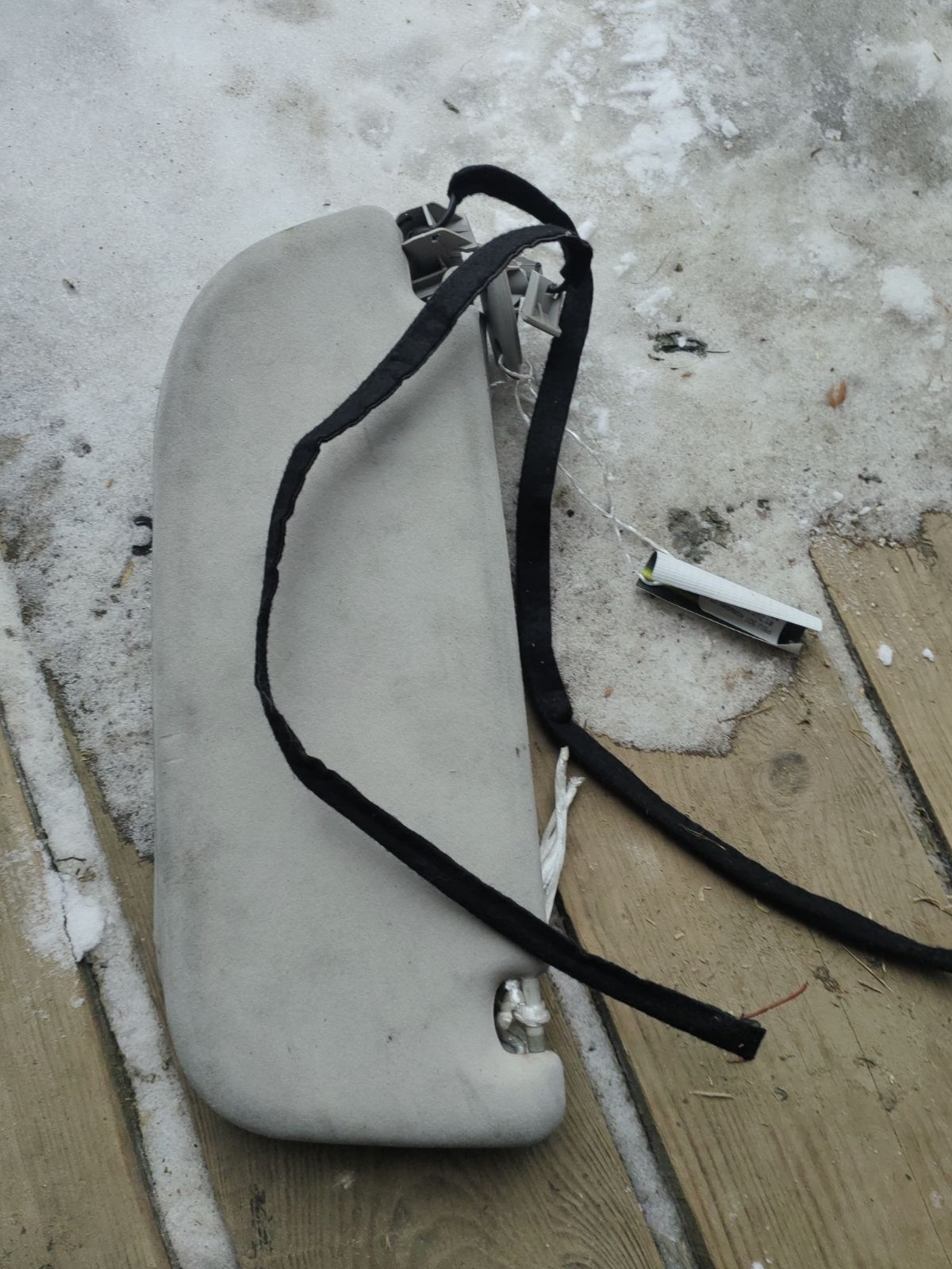 Козырек от солнца на Peugeot 307 Фото 3