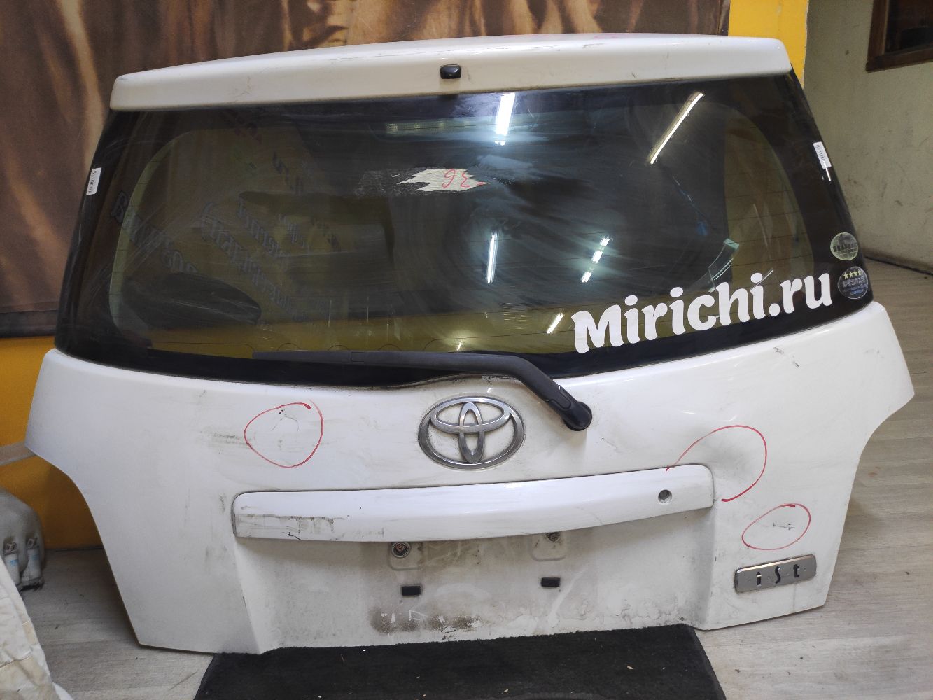 Дверь задняя на Toyota Ist NCP60 Фото 5
