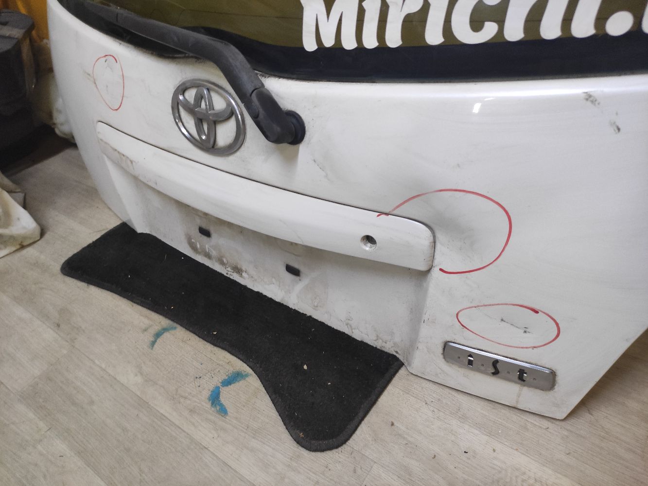 Дверь задняя на Toyota Ist NCP60 Фото 6
