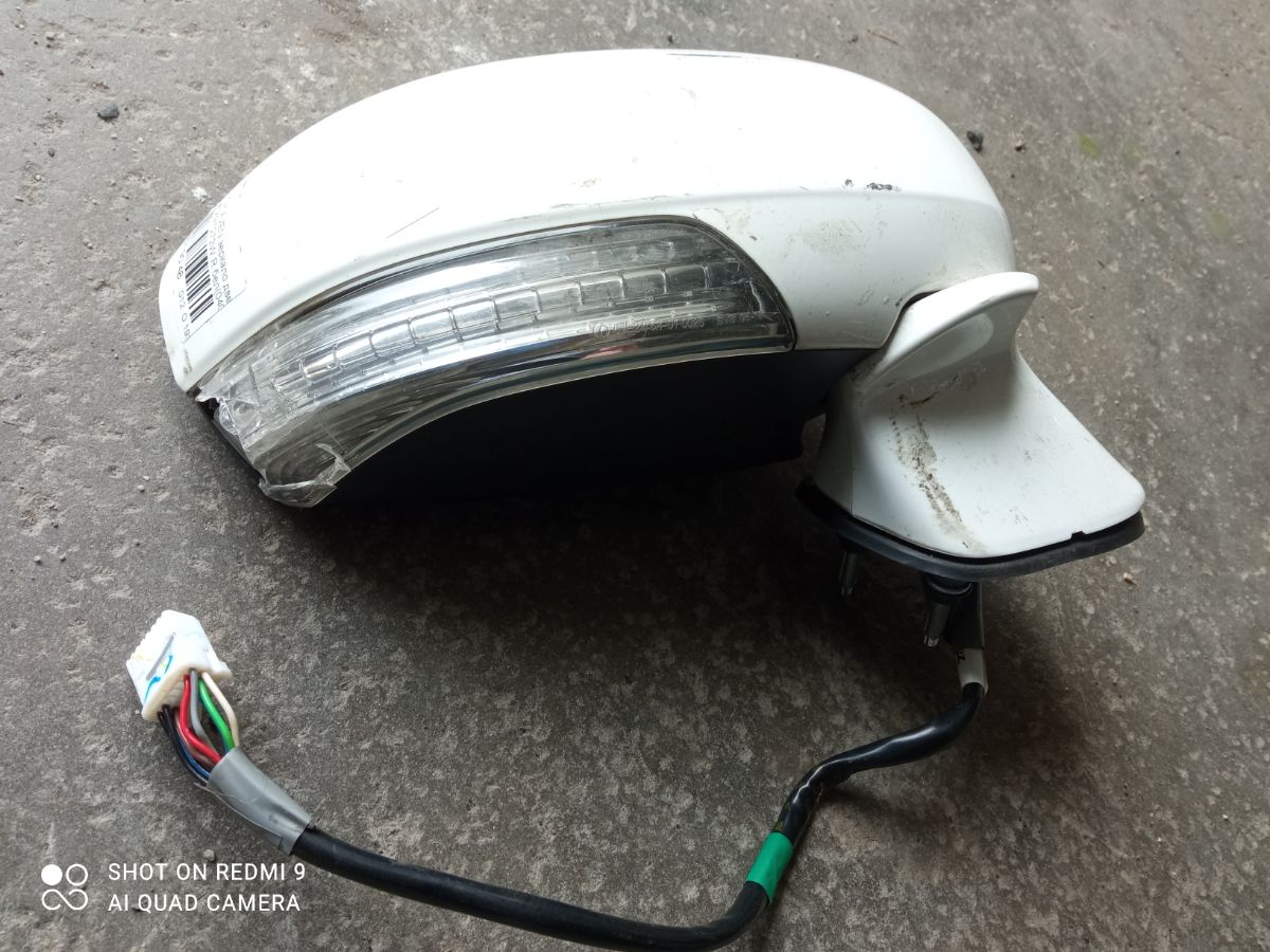 Зеркало двери боковой на Toyota Avensis ZRT272W Фото 9