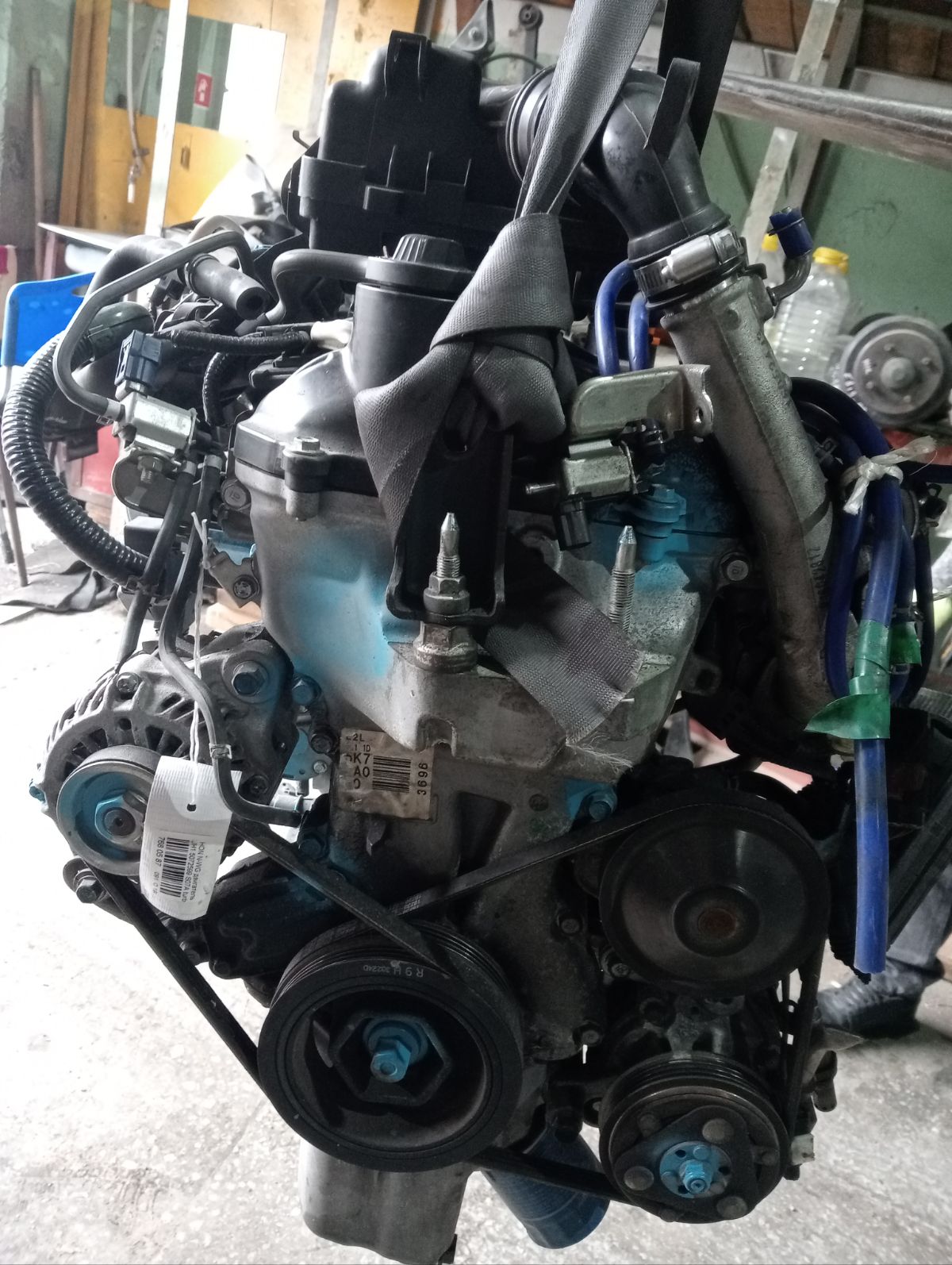 Двигатель на Honda N-Wgn JH1 S07A Фото 10