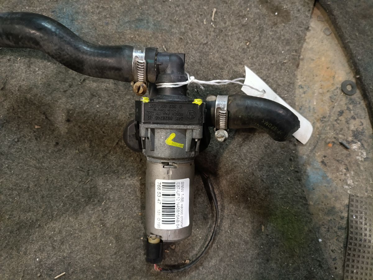 Насос отопителя 0392020097, 64116928246 на Bmw 1-Series E87-UF12 N45B16AB Фото 5