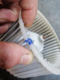 Мотор печки 27226-EE91A на Nissan Note E11 Фото 6