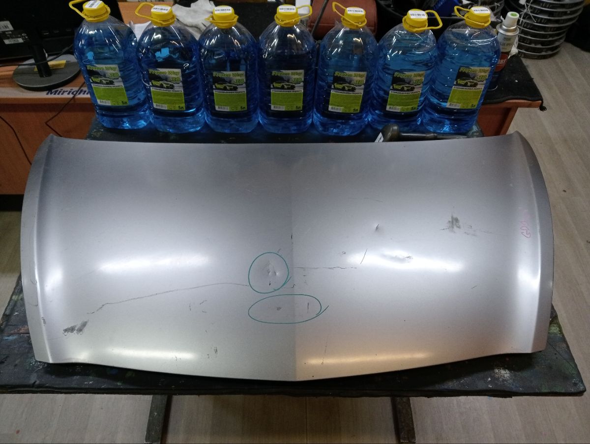 Капот 60100-SAA-010ZZ, HD20042A на Honda Fit GD1 Фото 8