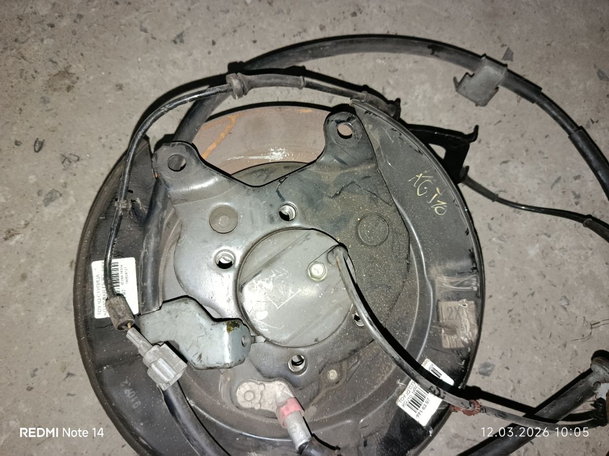 Ступица на Toyota Iq KGJ10 1KR-FE Фото 4