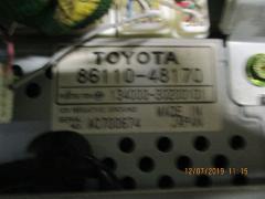 Блок управления климатконтроля 86110-48170 на Toyota Harrier MCU35W 1MZ-FE Фото 1