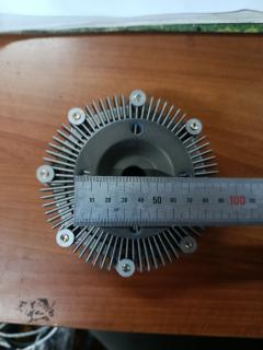 Вискомуфта YUEKUN 16210-35011, 1621035010, 2100 500 045, 8MV 376 791051, CFC 166 000P, FCT068, PXNFF003, SV5071S, T5004, YK-08013 на Toyota Coaster RB20 22R Фото 7