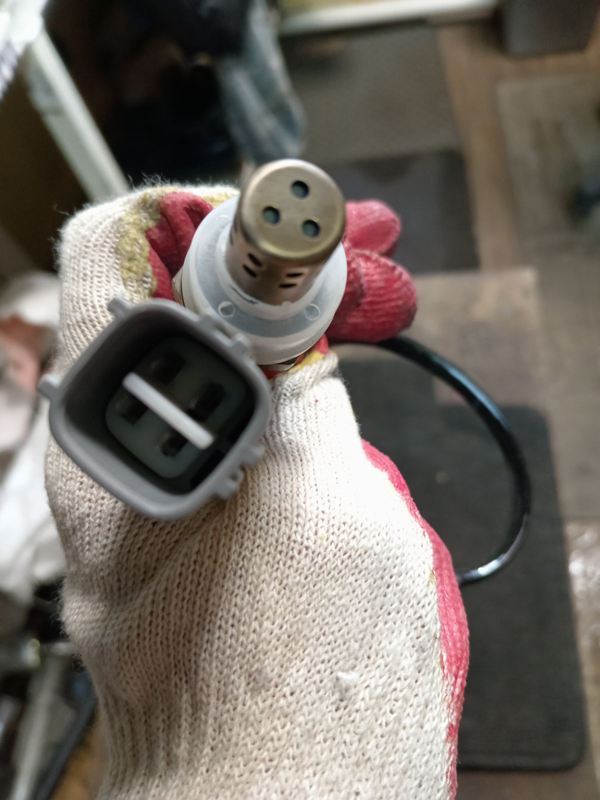 Лямбда-зонд 89465-20300, LC-743-1458 на Toyota Carina E AT190L 4A-FE Фото 4