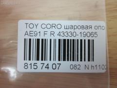 Шаровая опора NANO PARTS NP-082-2583, 01010166, 01322, 041364B, 0483666, 1010166, 101116EGT, 108336, 10TY0106, 1204226, 12614AP, 1322, 1436, 14580402, 14610002, 15714, 15714 03, 1571402, 17092J, 19075044526, 19075044527, 19562, 19569, 202231, 21898, 220294, 2206109, 22144, 23245, 2462S0125, 2462S0441, 29BJ192, 3016 010 0006, 3016 010 0031, 40594, 4204012, 43330-19065, 4333019065, 4333019066, 4333029145, 4333029146, 4333029185, 4334019015, 45980, 45981, 4708627, 4840300680, 4840300689, 5044526, 5044527, 5201503ASX, 5201503SX, 5298002SX, 5298004SX, 57022912, 598 0202, 600000149780, 720471, 7302232R, 7302290R, 73232R, 73290R, 73297, 73299, 81 92 3245, 8500 13500, 880327, 916912, 916916, 9201503, 92TY01503, 9945981, A01SB10050, A01SB10060, A25618, ABJ0126L, ABJ0126R, AD1519562, AD1519569, ADT38613, ATBTO1029, ATBTO1030, AW1320267R, BBJ5237, BBJ5266, BJ1150, BJ1166, BJ1167, BJ232R, BJ290R, C1009R, CB0383, CBJ02007RA, CBJ6016, CBT-33, CBT32L, CBT32R, CD3666, CL05060TS, D110053, DB1003, DB35123, DC1621BJ, DR1006, F1436, FBJ5237, FL594D, G3605, GEB46552, HB 822 214, J BJ232R, J12013, J12013JC, J12013YMT, J4872000, JAPBJ290R, JBJ219, JBJTO024, JSB0032, JSB0068R, K1213, KAT10091TOY, L13500, MB2802R, MBJ8232R, MP4333019065, NST2010, PS3064R, PS3140, Q0410577, QSJ1135S, R84333019065, R84334019015, RE3523, S080683, SB2802L, SB2802R, SBJ9013, SC3604, SC3605, SR7498, SS205, ST4333019066, ST4334019016, T105, T420A13, T614, TBJ105, TC636, TG5185, TG5245, TO1001, TO602002, TOBJ104111, TSP20023, TY02602164, TYA1019AWR, TYB46552, TYB96414, TYCRL88820R, V61014, V709502, V709632 на Toyota Corolla AE91 Фото 3