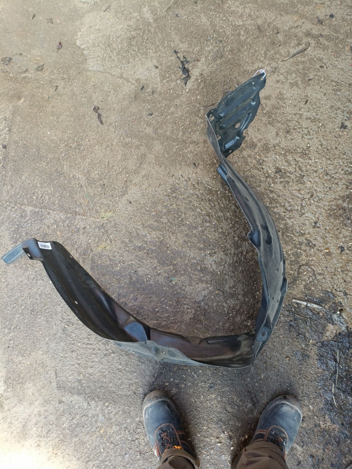 Подкрылок 915.TY11186R на Toyota Belta SCP92 Фото 3