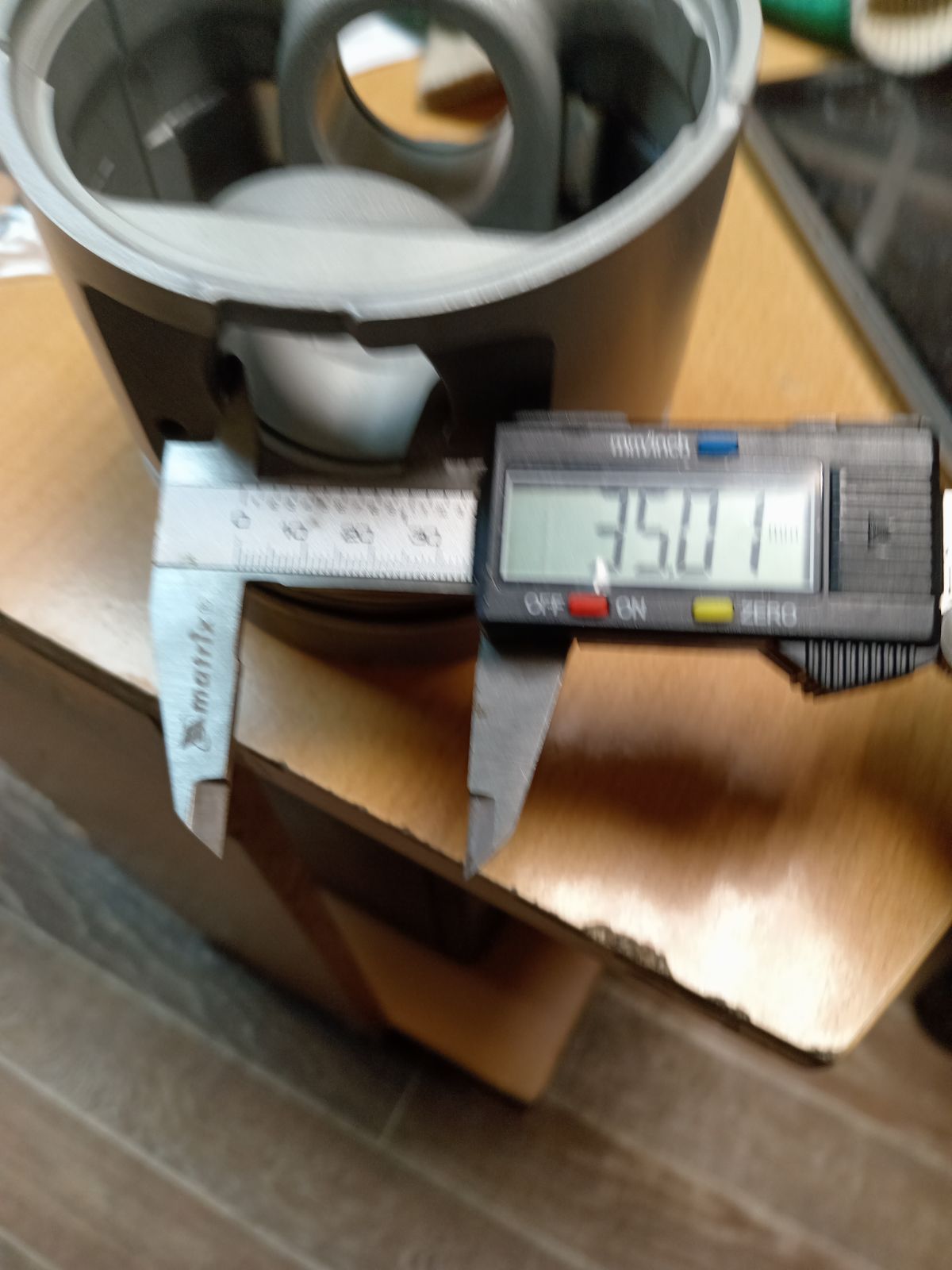 Поршень SST ST-069-4852, 39607A STD, 5-12111-837-0, 5121118370, 8-94396-837-0, 8943915970, 8943968370, ISPA11001 на Isuzu Forward 6HE1 Фото 5