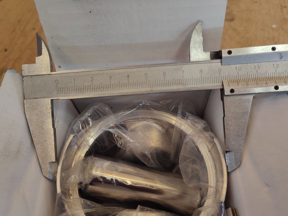 Поршень CARFERR CR-069-3463, 34417-10200, ST-069-3463 на Mitsubishi S4e S4E Фото 8