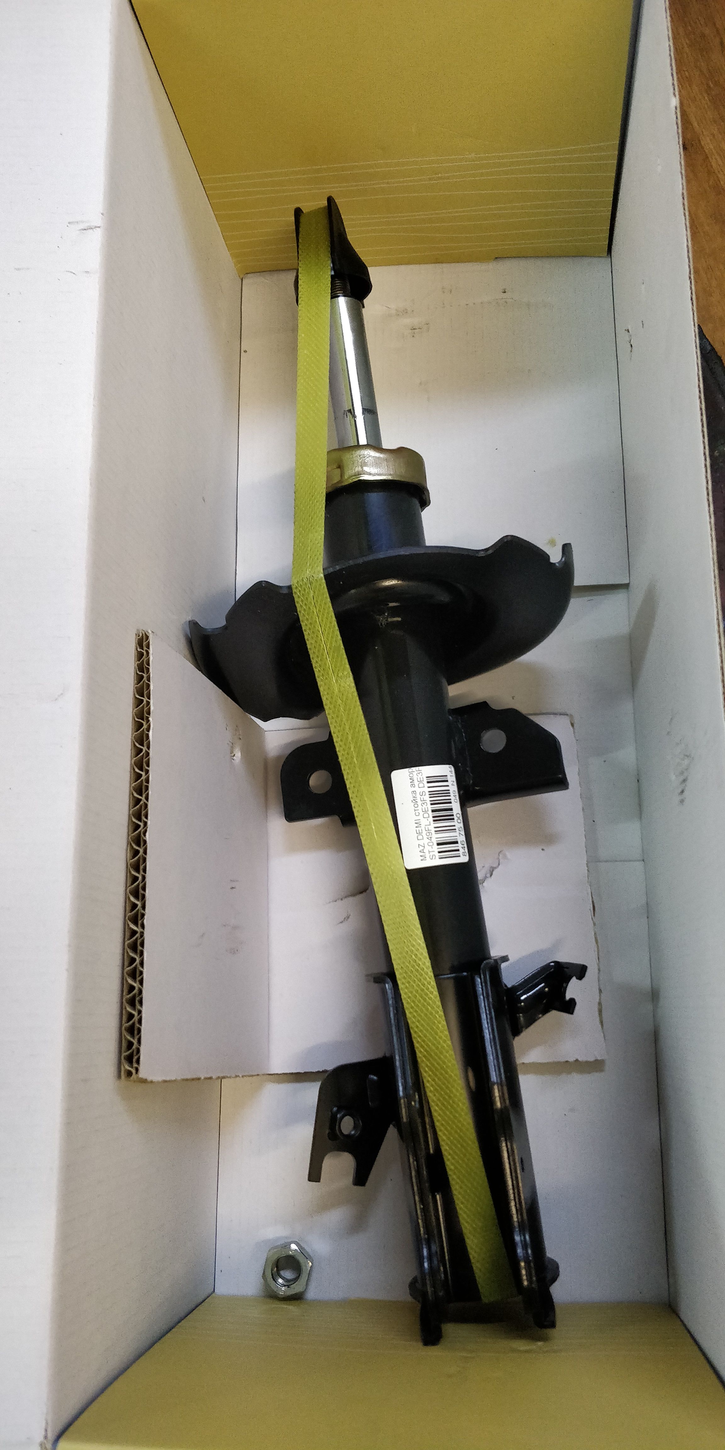 Стойка амортизатора SST ST-049FL-DE3FS, 333495, D04A-34-900C, D651-34-900D, D651-34-900G, DF71-34-900F на Mazda Demio DE3FS Фото 2