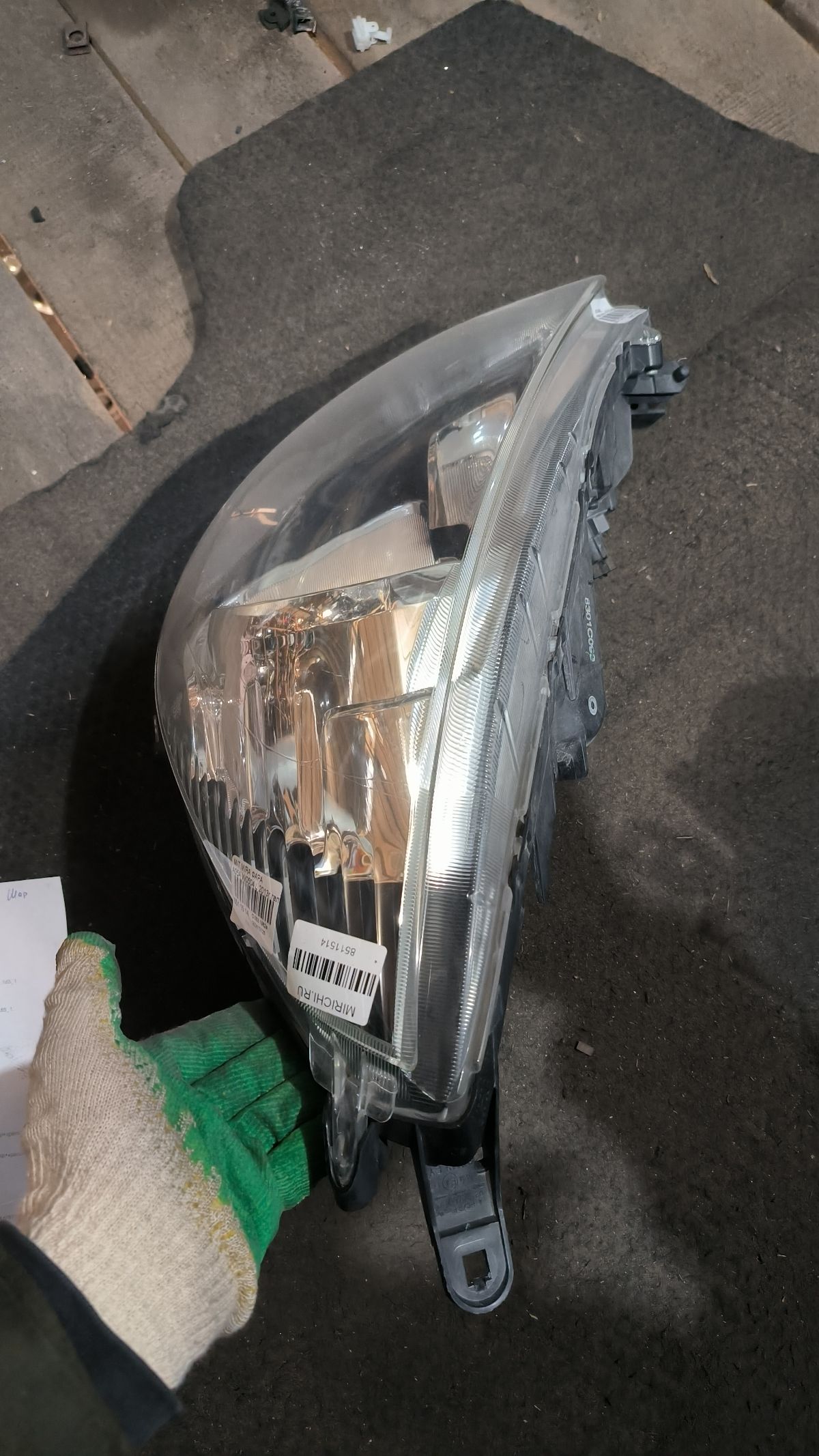 Фара W0504 W0504, на Mitsubishi Mirage A05A Фото 5