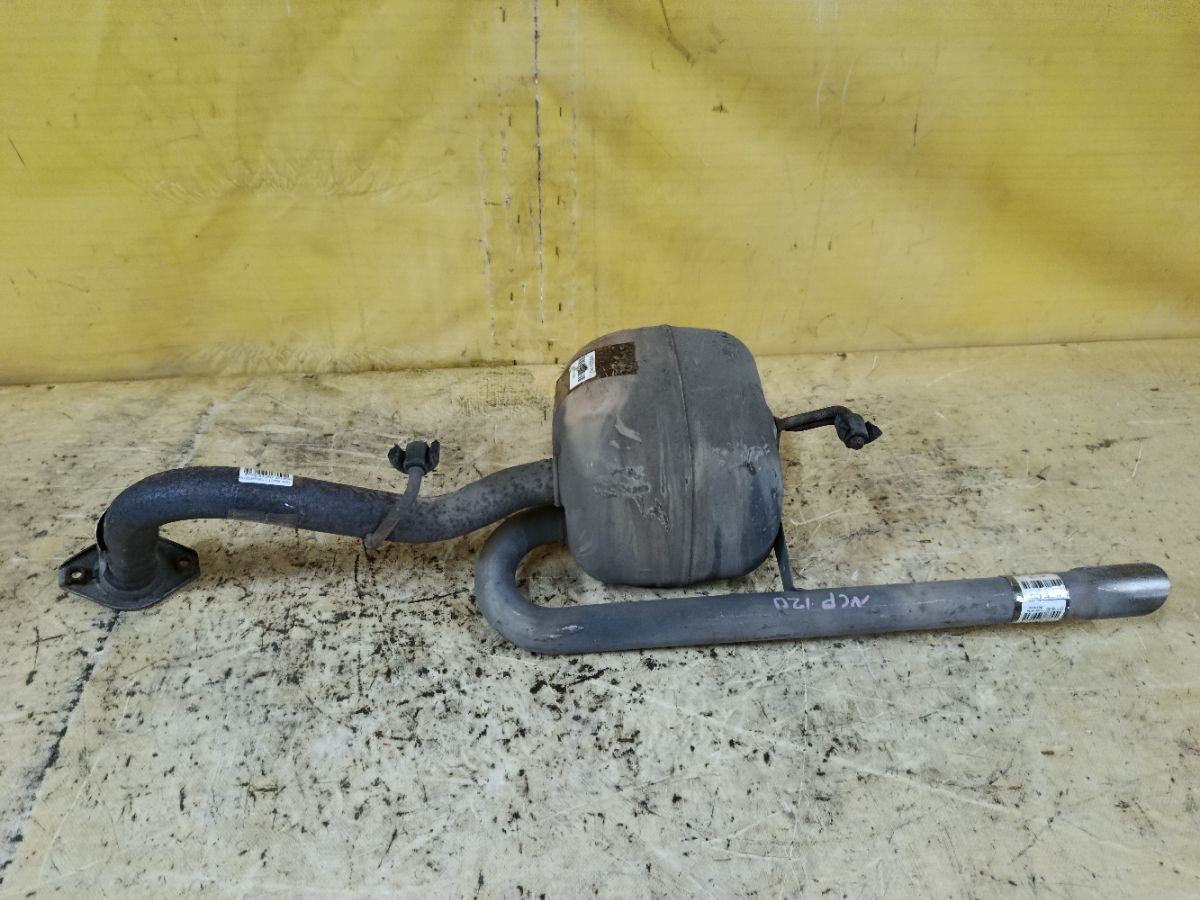 Глушитель на Toyota Ractis NCP120 1NZ-FE Фото 6