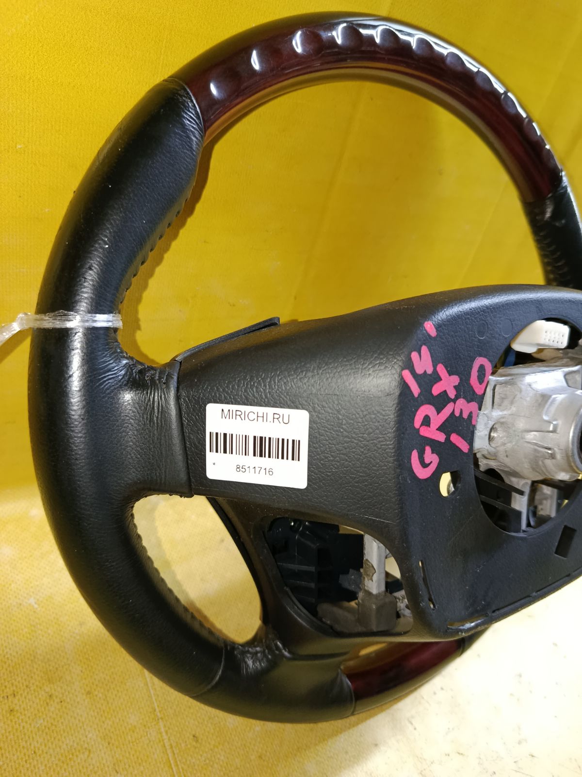 Руль на Toyota Mark X GRX130 Фото 9