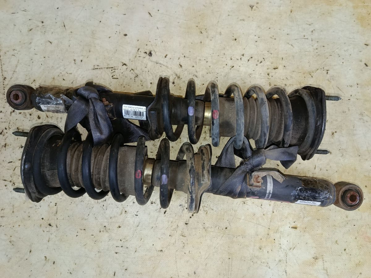 Стойка амортизатора 341262, 48510-30150, 48510-30151, 48510-30152, 48510-30160, 48510-30161, 48510-30162, 48510-30260, 48510-30270, 48510-30300, 48510-39325, 48510-39326, 48510-39327, 48510-39335, 48510-39345, 48510-39346, 48510-39347, 48510-39355, 48510-39385, 48510-53010, 48510-53020, 48510-53030, 48510-53040, 48510-59315, 48510-59325, 48510-80004, 48510-80005, CR-049-3776, SJ-049-3776, SJ-049F-GXE10, ST-049-3776, ST-049F-GXE10 на Toyota Crown GS151 1G-FE Фото 2