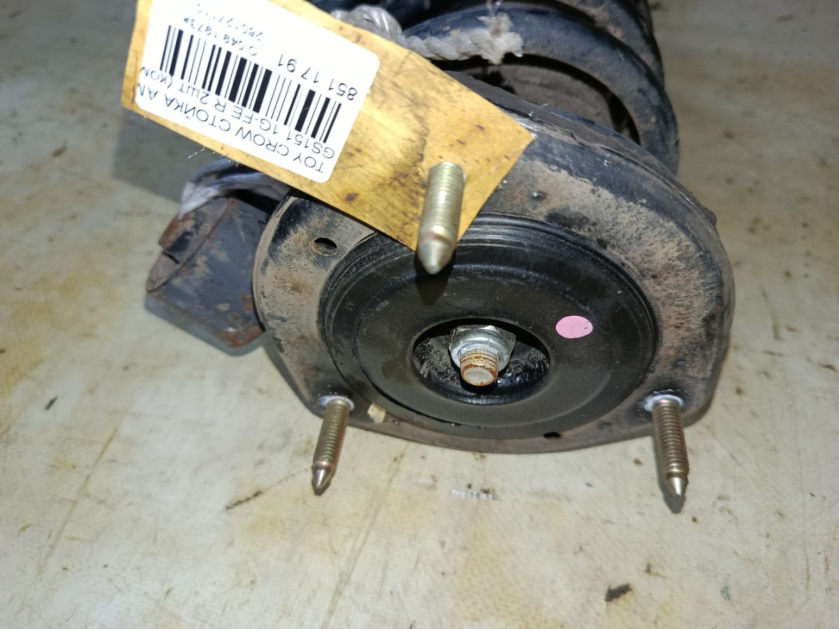 Стойка амортизатора 130039, 341292, 341308, 48530-22160, 48530-22410, 48530-22420, 48530-22460, 48530-29245, 48530-29246, 48530-29675, 48530-29685, 48530-30190, 48530-30200, 48530-39285, 48530-39295, 4853029255, 4853029256, 8341308, CR-049-4968, CR-049R-GX90, CR9007, SJ-049-4968, SJ-049R-GX90, ST-049-4968, ST-049R-GX90, U3757 на Toyota Crown GS151 1G-FE Фото 4