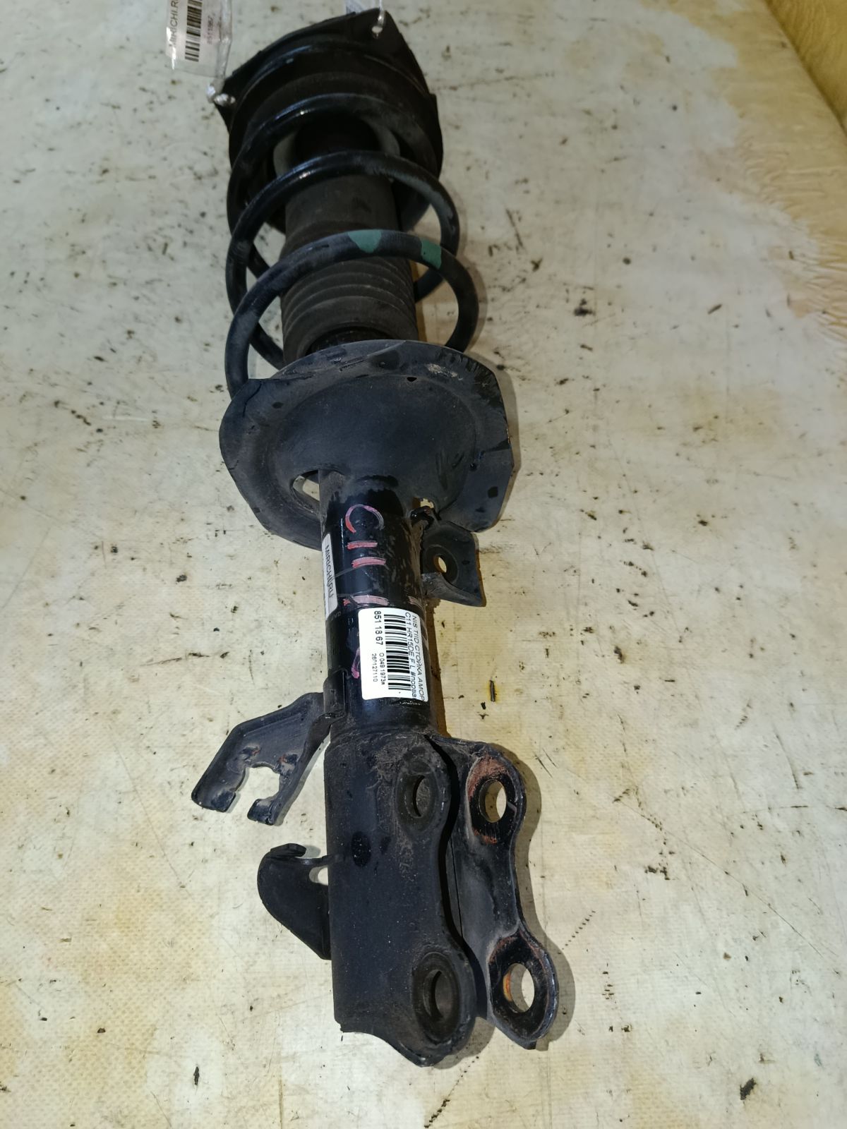 Стойка амортизатора 333391, 54303 ED025, 54303 ED50B, 54303CJ40C, 54303CJ41C, 54303ED001, 54303ED501, 54303ED50A, 54303ED525, 54303EE50B, 54303EE90A, 54303EF80A, 54303EM01A, 54303EM30C, CR-049-2726, CR-049FL-C11, E4303 EC80A, E4303 EE90A, E4303 EL00A, E4303 EM01A, E4303EM30C, SJ-049-2726, SJ-049FL-C11, ST-049-2726 на Nissan Tiida C11 HR15DE Фото 6