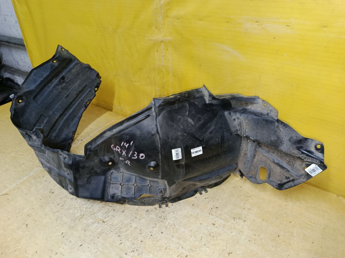 Подкрылок 53895-22170, 53805-22050 на Toyota Mark X GRX130 4GR-FSE Фото 4