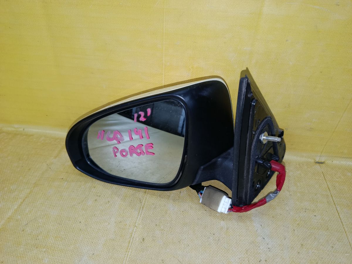 Зеркало двери боковой на Toyota Porte NCP141 Фото 7
