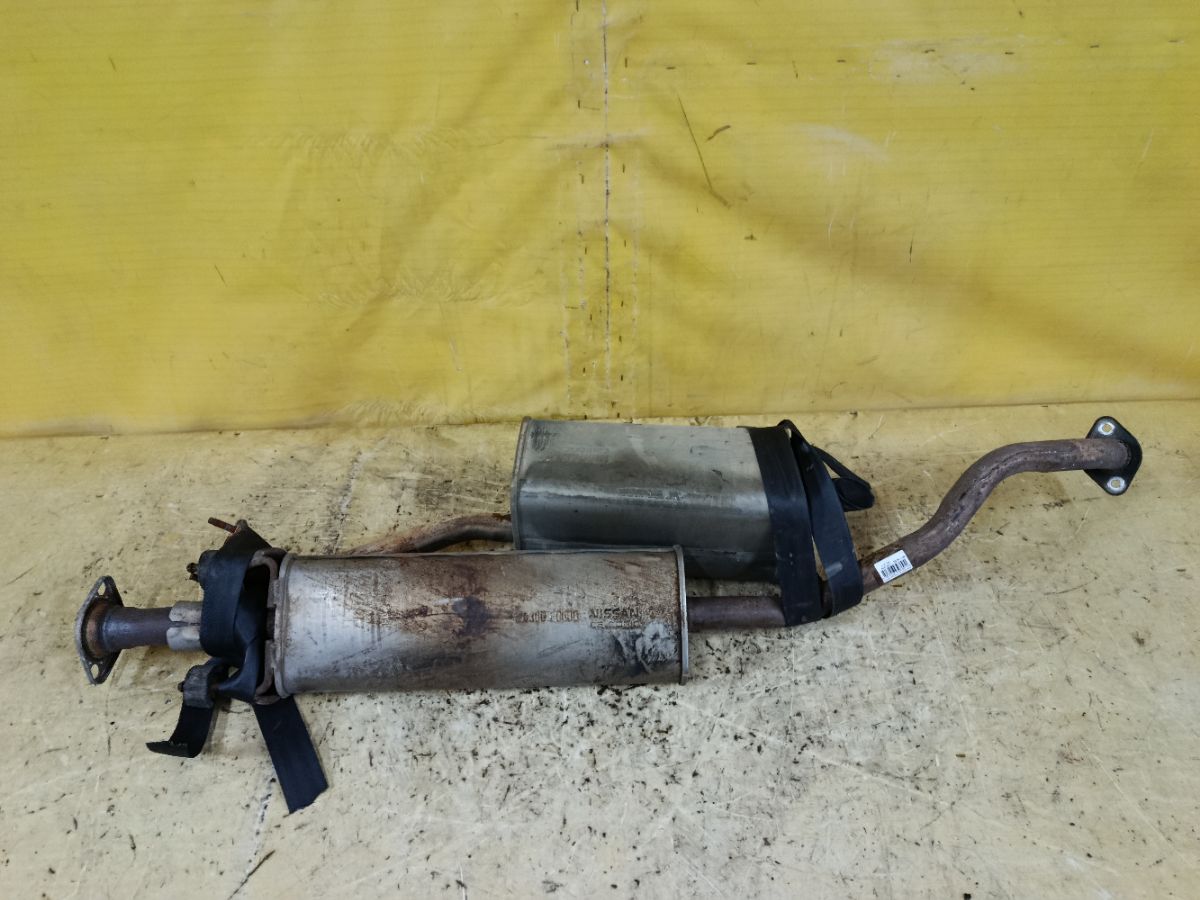 Глушитель на Nissan Note E11 HR15DE Фото 4