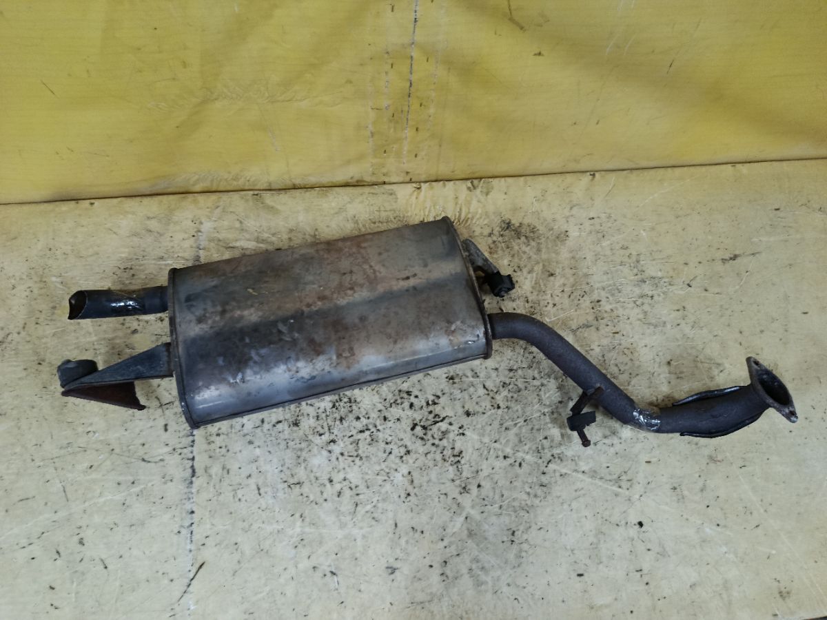 Глушитель на Toyota Wish ZNE10G 1ZZ-FE Фото 4