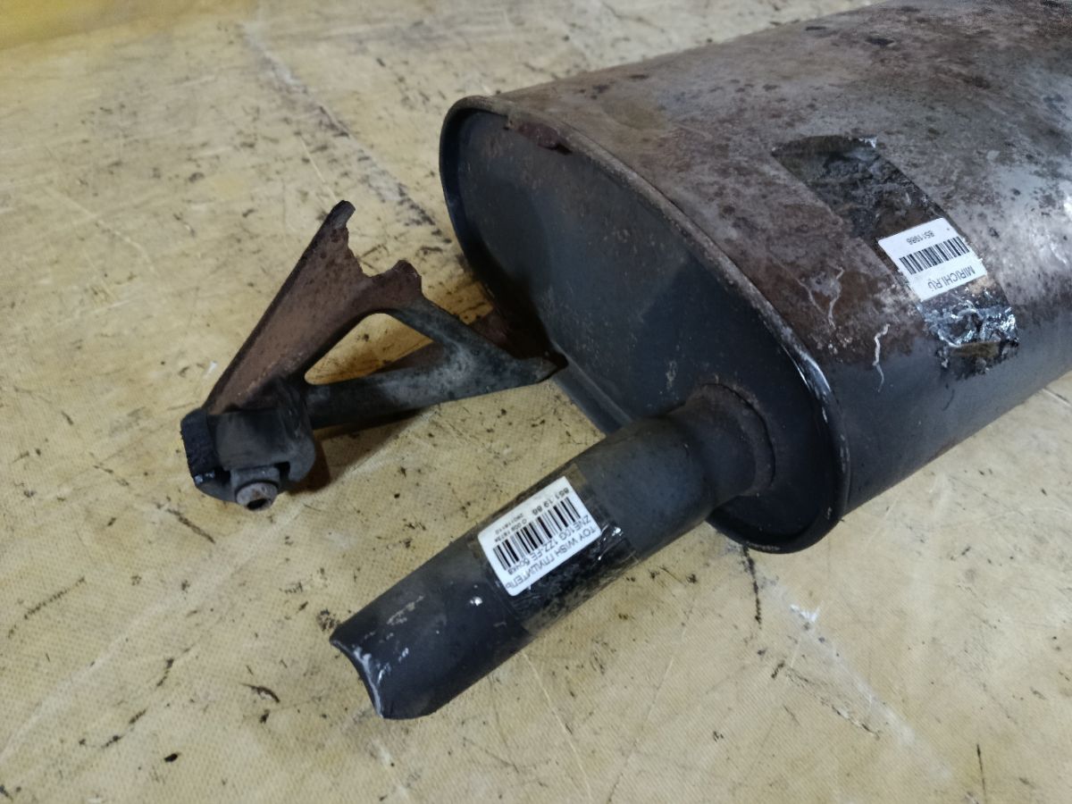 Глушитель на Toyota Wish ZNE10G 1ZZ-FE Фото 5