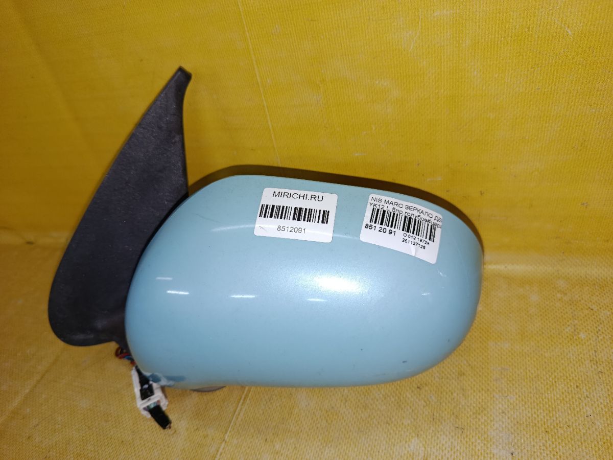 Зеркало двери боковой на Nissan March YK12 Фото 3