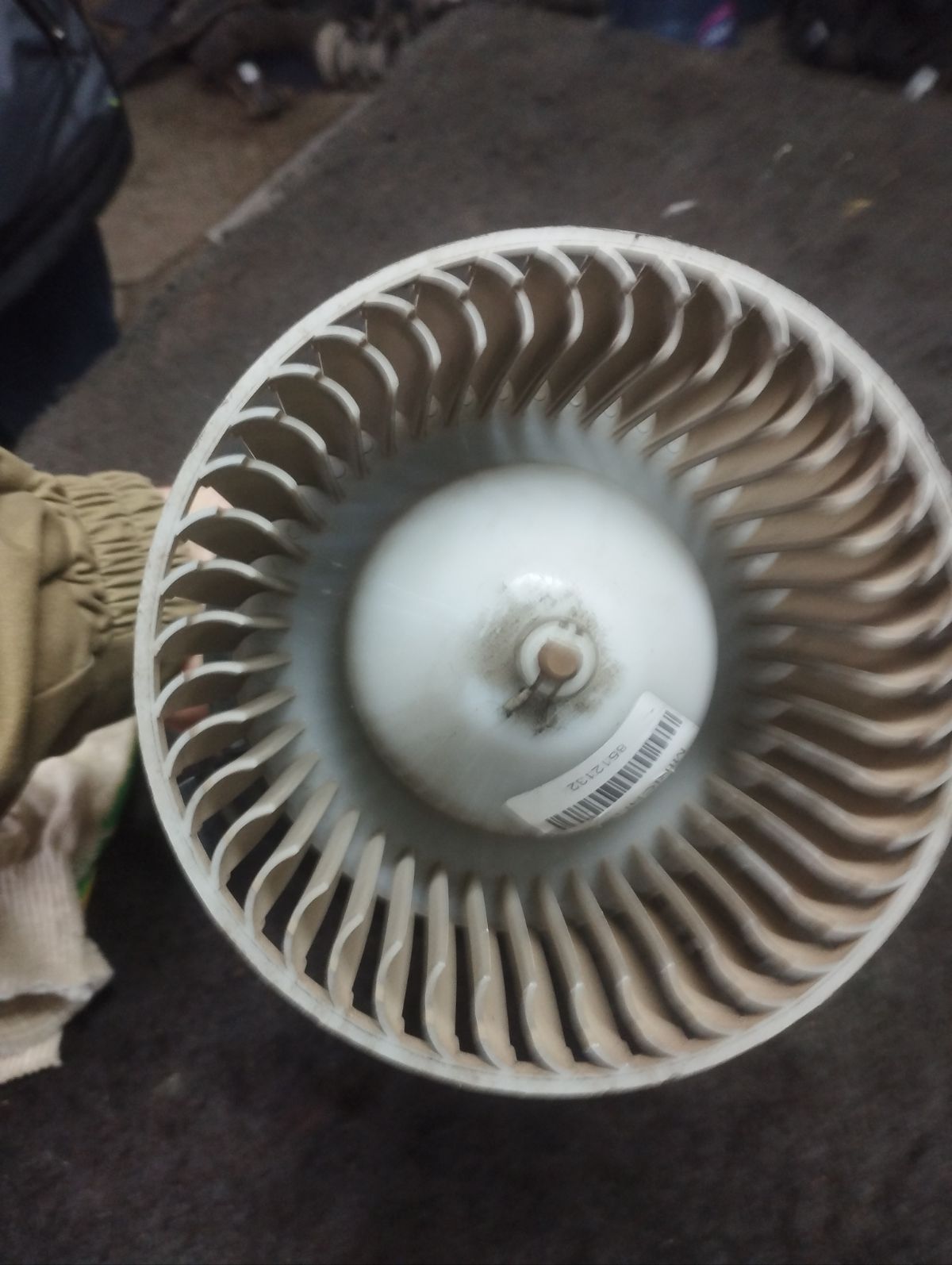 Мотор печки 27226 AX000 на Nissan March YK12 Фото 8