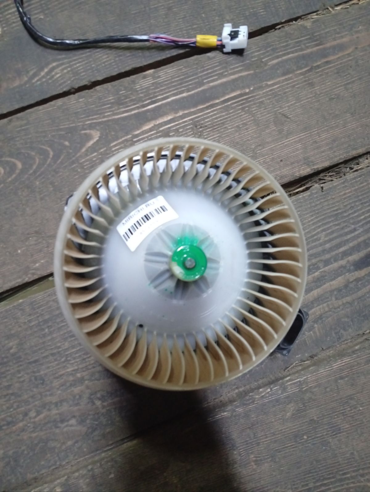 Мотор печки 79310-TF0-003 на Honda Fit GE6 Фото 6